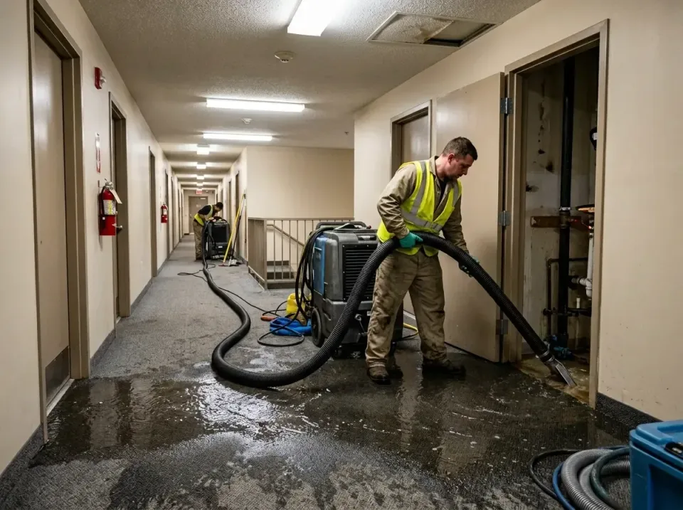 multi-unit-apartment-hallway-f-005 — frequently asked questions, Emergency Burst Pipe Water Extraction & Removal in Arab, AL